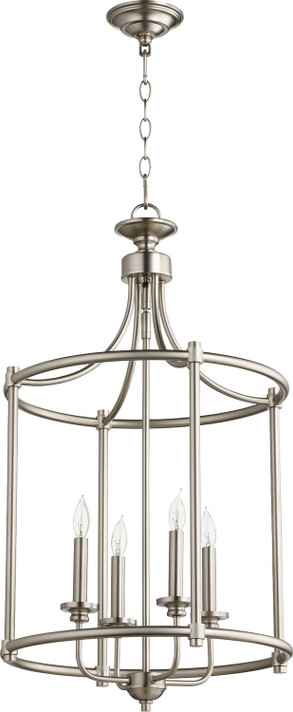 Foyer/Hall Lanterns Open Frame by Quorum ( 19 | 6822-4-65 Rossington ) 