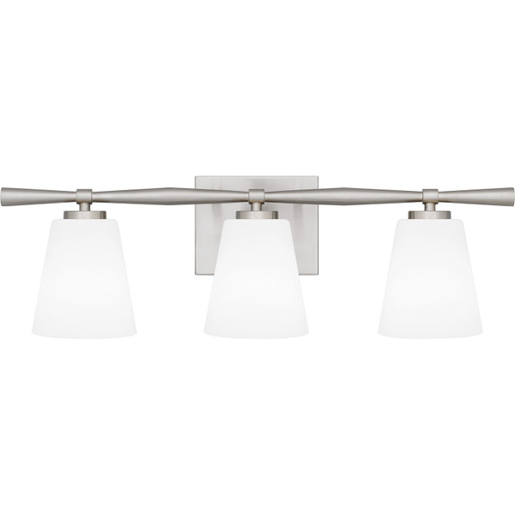 Bathroom Fixtures Three Lights by Quoizel ( 10 | BID8623BN Brindley ) 