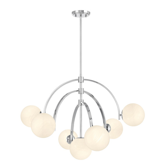 Mid. Chandeliers Glass Down by Savoy House ( 51 | 1-3319-7-11 Marias ) 