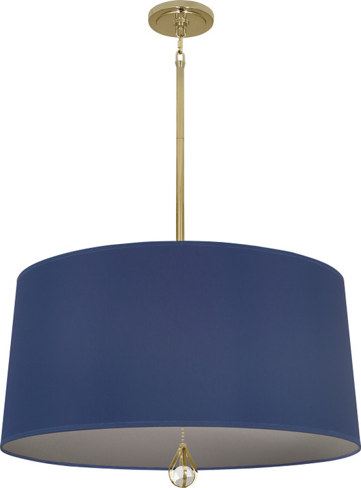 Pendants Fabric Shade by Robert Abbey ( 165 | BN328 Williamsburg Custis ) 