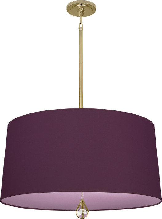 Pendants Fabric Shade by Robert Abbey ( 165 | BN334 Williamsburg Custis ) 