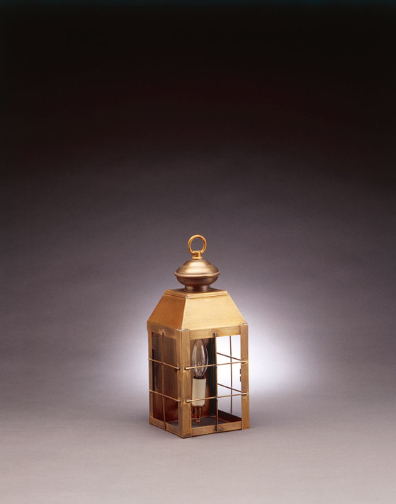 Exterior Wall Mt./Flush by Northeast Lantern ( 196 | 8311-AB-LT1-CLR Woodcliffe ) 