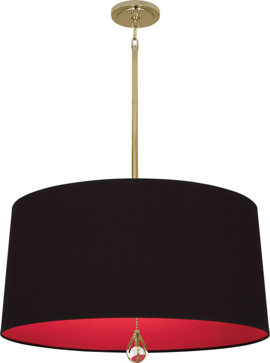 Pendants Fabric Shade by Robert Abbey ( 165 | BN339 Williamsburg Custis ) 