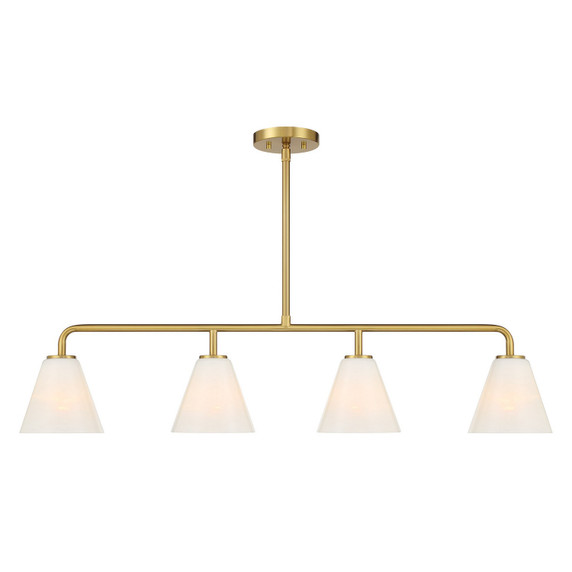 Linear/Island 4 Light + by Savoy House ( 51 | 1-4014-4-322 Blair ) 