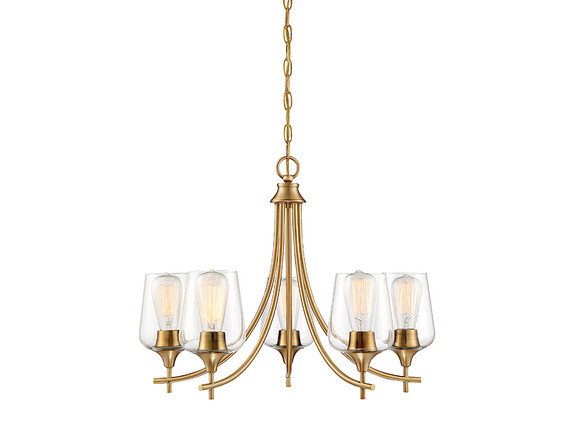 Mid. Chandeliers Glass Up by Savoy House ( 51 | 1-4032-5-322 Octave ) 