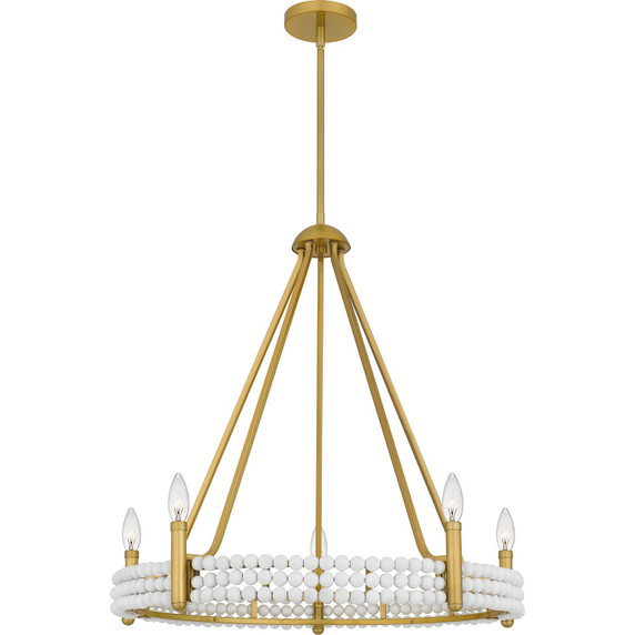 Mid. Chandeliers Candle by Quoizel ( 10 | MOL5027BRG Molly ) 