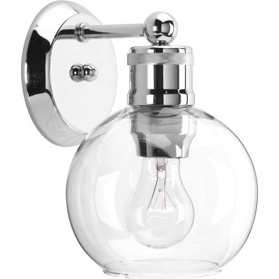 Sconces Single Glass by Progress Lighting ( 54 | P300049-104 Hansford ) 