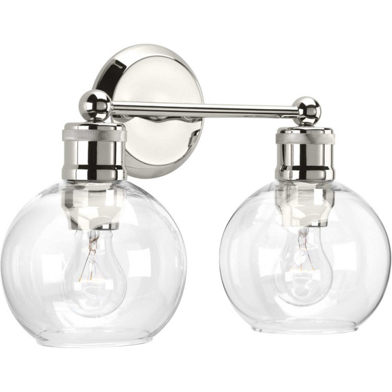 Bathroom Fixtures Two Lights by Progress Lighting ( 54 | P300050-104 Hansford ) 