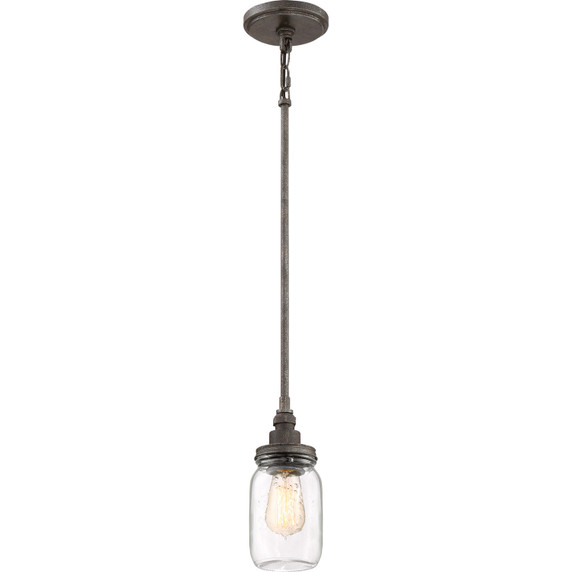 Mini Pendants Glass Down by Quoizel ( 10 | SQR1504RK Squire ) 