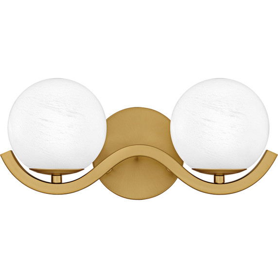 Bathroom Fixtures Two Lights by Quoizel ( 10 | SRI8615AB Spherical ) 