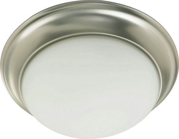 Flush Mounts Bowl Style by Quorum ( 19 | 3507-11-65 3507 Satin Opal Ceiling Mounts ) 