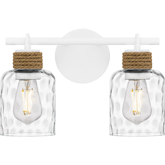 Bathroom Fixtures Two Lights by Quoizel ( 10 | BTC8614W Baltic ) 