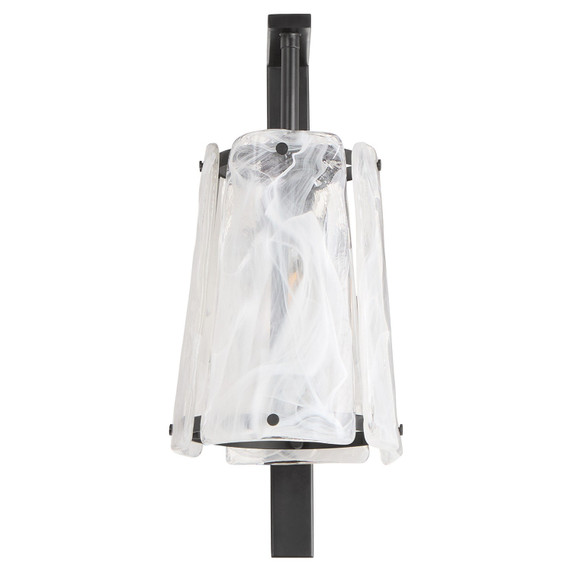 Sconces Single Glass by Quorum ( 19 | 5575-1-59 Prestige ) 