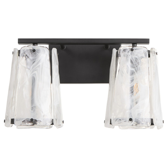 Bathroom Fixtures Two Lights by Quorum ( 19 | 5575-2-59 Prestige ) 