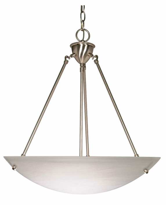 Pendants Bowl Style by Nuvo Lighting ( 72 | 60-370 Pendants Brushed Nickel ) 