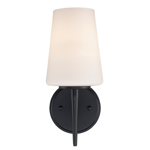 Sconces Single Glass by Trans Globe Imports ( 110 | 71891 BK ) 