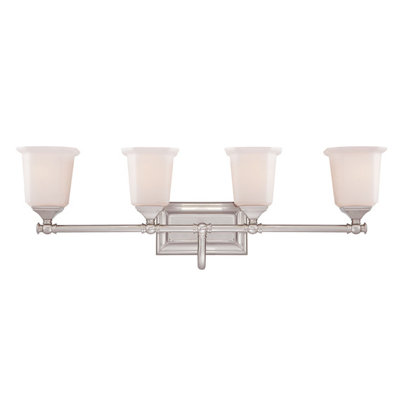 Bathroom Fixtures Four Lights by Quoizel ( 10 | NL8604BN Nicholas ) 
