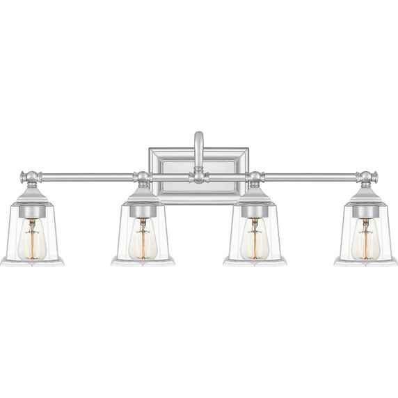 Bathroom Fixtures Four Lights by Quoizel ( 10 | NLC8604C Nicholas ) 