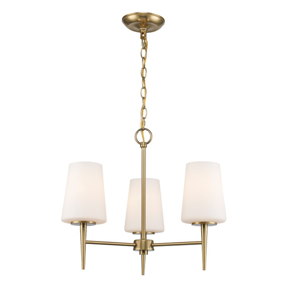 Mini Chandeliers Glass Shade by Trans Globe Imports ( 110 | 71895-3 AG ) 