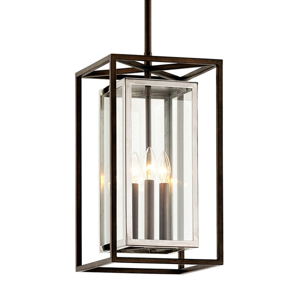 Exterior Hanging by Troy Lighting ( 67 | F6517-BRZ/SS Morgan ) 