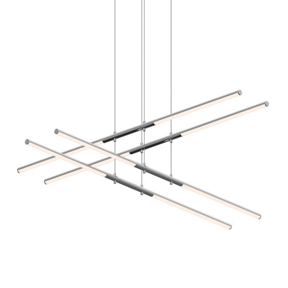 Large Chandeliers Geometric/Linear by Sonneman ( 69 | 2802.01 Tik-Tak ) 