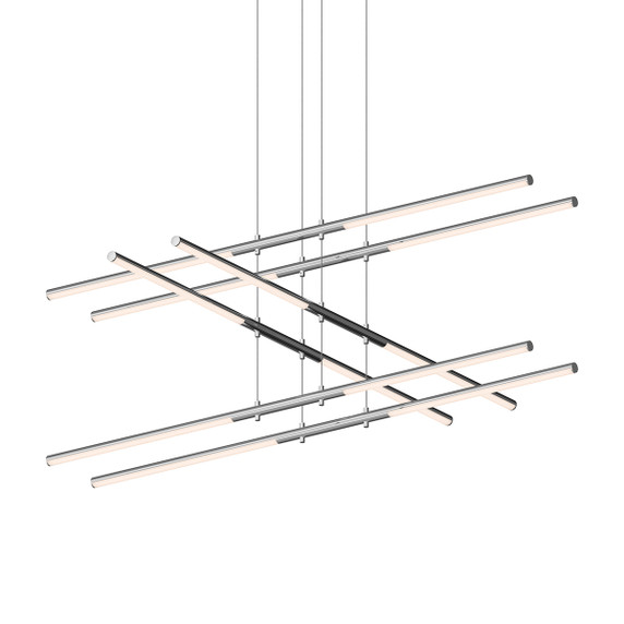 Large Chandeliers Geometric/Linear by Sonneman ( 69 | 2803.01 Tik-Tak ) 