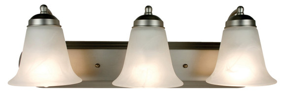 Bathroom Fixtures Three Lights by Trans Globe Imports ( 110 | 3503 BN Rusty ) 
