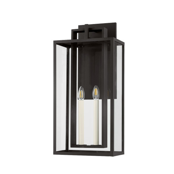 Exterior Wall Mount by Troy Lighting ( 67 | B3626-TBK Amire ) 