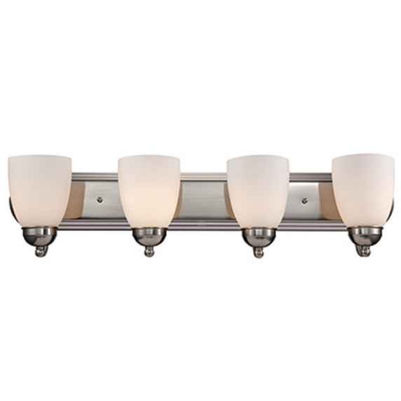Bathroom Fixtures Four Lights by Trans Globe Imports ( 110 | 3504-1 PC Clayton ) 
