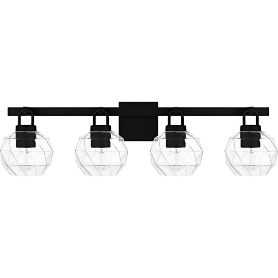 Bathroom Fixtures Four Lights by Quoizel ( 10 | CIA8632MBK Celina ) 