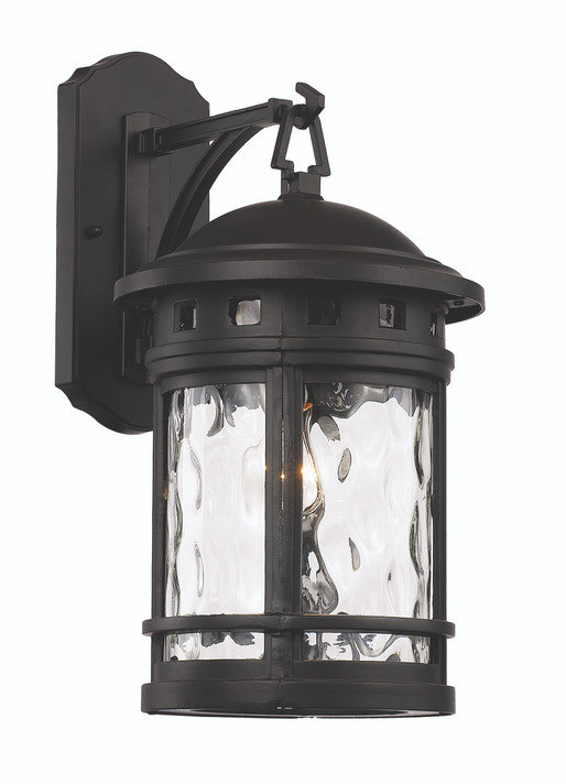 Exterior Wall Mount by Trans Globe Imports ( 110 | 40371 BK Boardwalk ) 