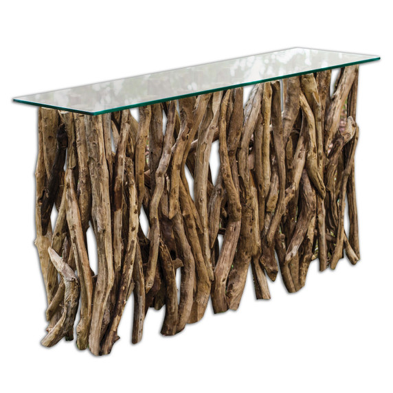 Furniture Console Tables by Uttermost ( 52 | 25593 Teak Wood ) 