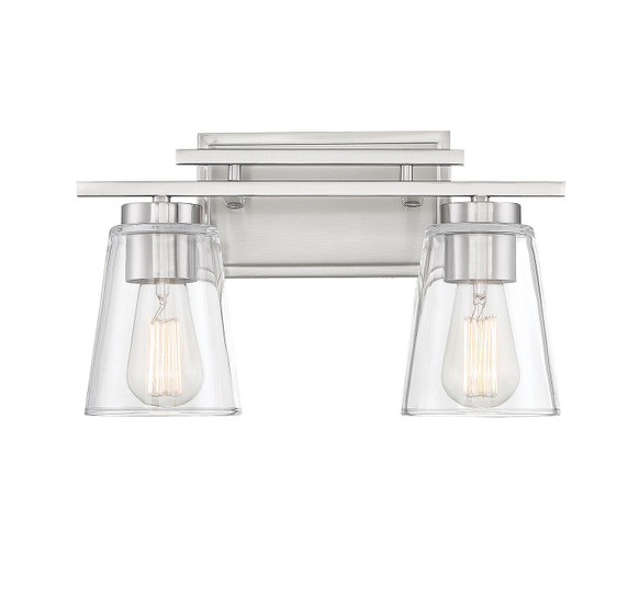 Bathroom Fixtures Two Lights by Savoy House ( 51 | 8-1020-2-SN Calhoun ) 