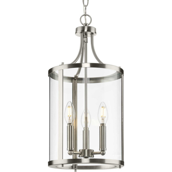 Foyer/Hall Lanterns Glass w/Frame by Progress Lighting ( 54 | P500390-009 Gilliam ) 