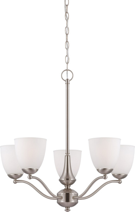 Mid. Chandeliers Glass Up by Nuvo Lighting ( 72 | 60-5035 Patton ) 