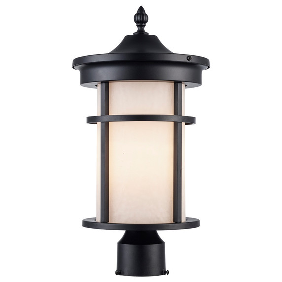 Exterior Post/Pier Head by Trans Globe Imports ( 110 | 40383 BK-FR ) 