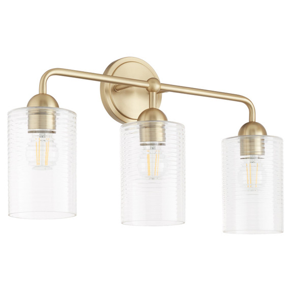 Bathroom Fixtures Three Lights by Quorum ( 19 | 598-3-80 Charlotte ) 