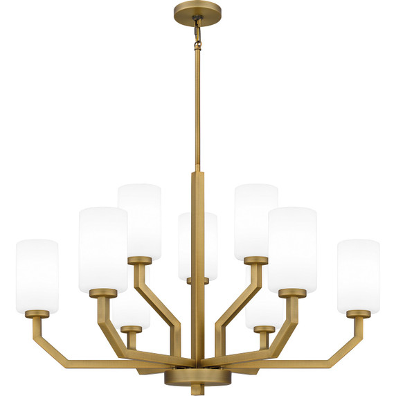 Mid. Chandeliers Glass Up by Quoizel ( 10 | CVR5034AB Cavalier ) 