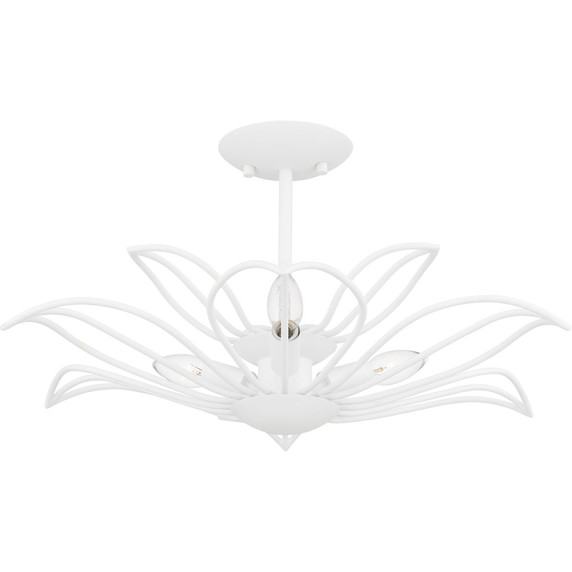 Semi-Flush Mts. Exposed Lamps by Quoizel ( 10 | TLH1722SW Tallulah ) 