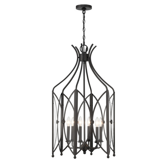 Foyer/Hall Lanterns Glass w/Frame by Savoy House ( 51 | 3-6802-6-188 Enclave ) 