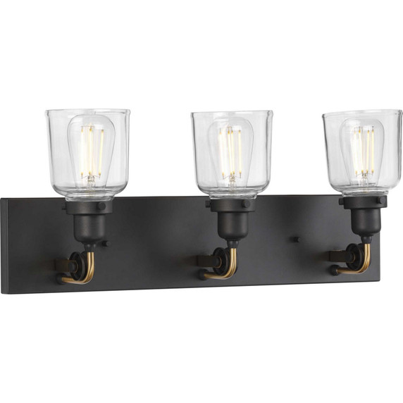 Bathroom Fixtures Three Lights by Progress Lighting ( 54 | P300228-143 Rushton ) 