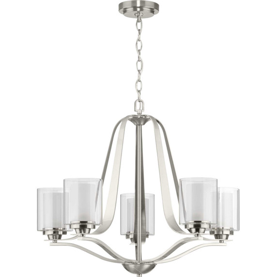 Mid. Chandeliers Glass Up by Progress Lighting ( 54 | P400095-009 Kene ) 
