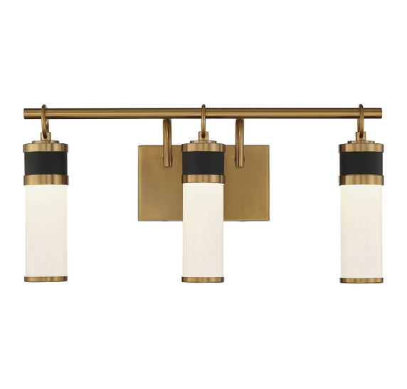 Bathroom Fixtures Three Lights by Savoy House ( 51 | 8-1638-3-143 Abel ) 