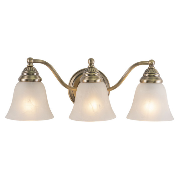 Bathroom Fixtures Three Lights by Vaxcel ( 63 | VL35123A Standford ) 