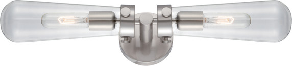 Sconces Double Glass by Nuvo Lighting ( 72 | 60-5263 Beaker ) 