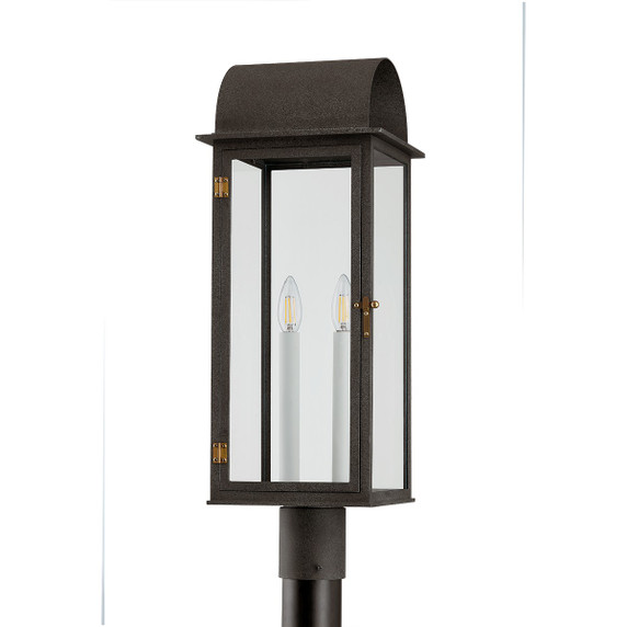 Exterior Post/Pier Head by Troy Lighting ( 67 | P2225-FRN/PBR Bohen ) 