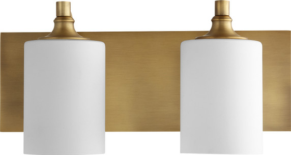 Bathroom Fixtures Two Lights by Quorum ( 19 | 5009-2-80 Celeste ) 