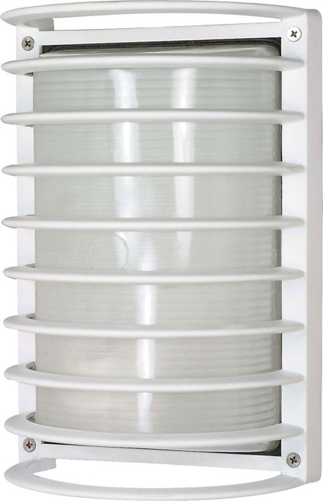 Exterior Wall Mt./Flush by Nuvo Lighting ( 72 | 60-532 Die Cast Bulk Heads Semi Gloss White ) 