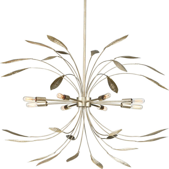 Mid. Chandeliers Candle by Progress Lighting ( 54 | P500416-176 Mariposa ) 