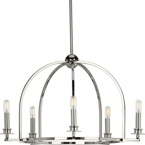 Mid. Chandeliers Candle by Progress Lighting ( 54 | P400115-104 Seneca ) 